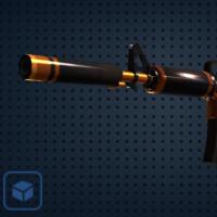 【平台担保 steam平台-CS2装备皮肤交易】M4A1消音版 | 原子合金 (崭新出厂)【自动发货 0秒入库】